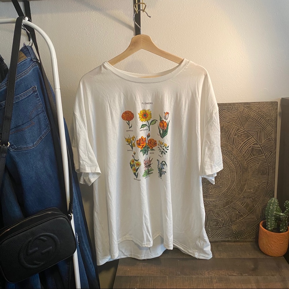 SheIn Botanical Top